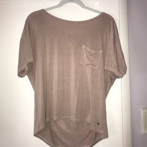 flowy short sleeve shirt